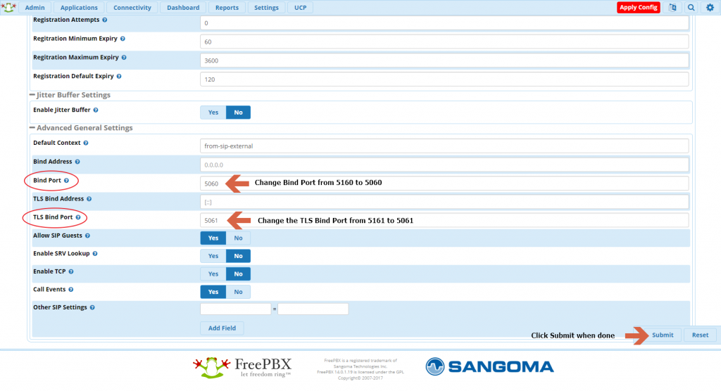 FreePBX 14 – Network Setup – I Shot Your Car – Techblog